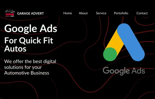 Google ads for quick fit autos